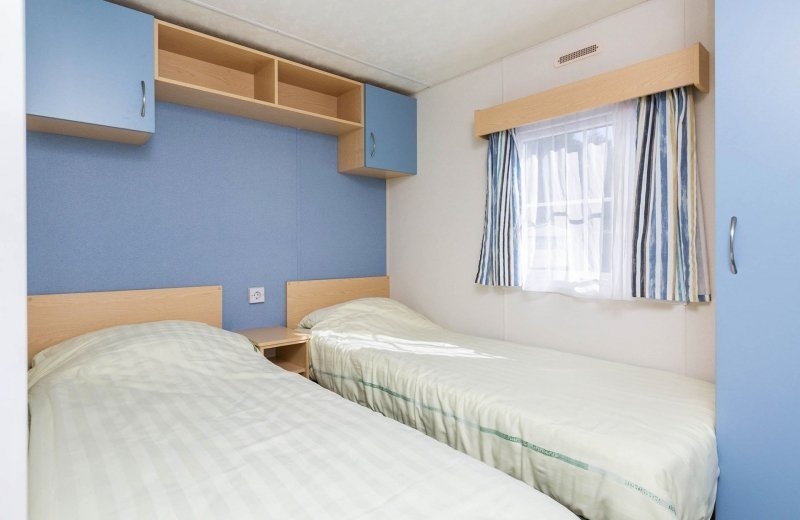 Mechelse mobile home slaapkamer 2